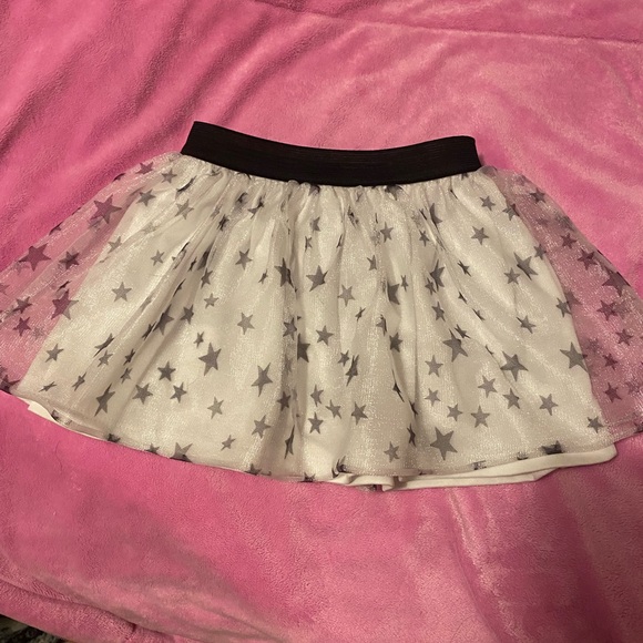 White with black stars girls tutu - Picture 1 of 2